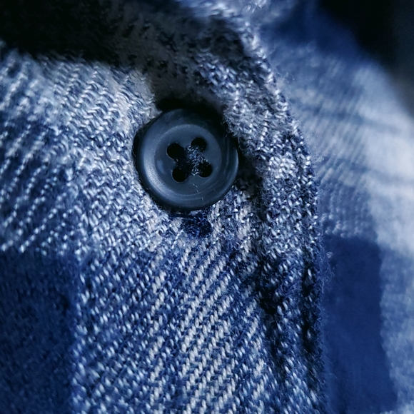 Madewell Oversized Boyfriend Flannel Shirt in Andover - Picture 7 of 14